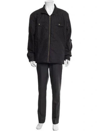 Pre-owned Billy Reid Utility Jacket In Grey
