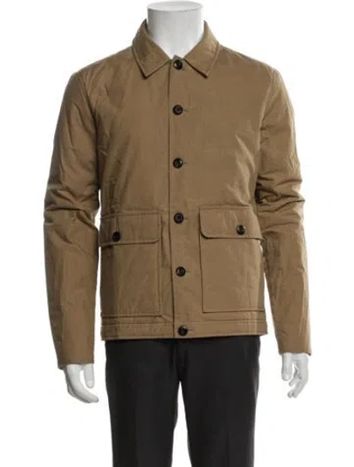 Pre-owned Billy Reid Utility Jacket W/ Tags In Neutrals