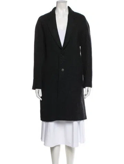 Pre-owned Billy Reid Virgin Wool Jacket In Black