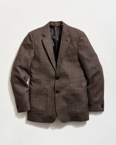 Billy Reid Virgin Wool Melange Houndstooth Walton Jacket In Multi