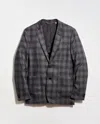 Billy Reid Virgin Wool Shadow Plaid Archie Jacket In Multi