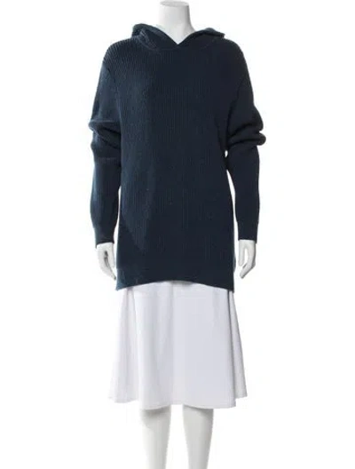 Pre-owned Billy Reid V-neck Sweater In Blue