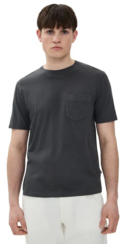 Billy Reid Washed Tee Black