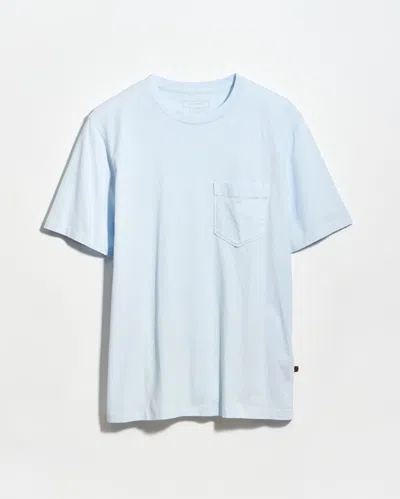 Billy Reid Washed Tee In Blue