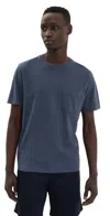 Billy Reid Washed Tee Navy In Navy