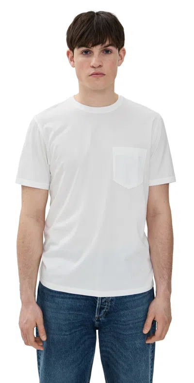 Billy Reid Washed Tee White
