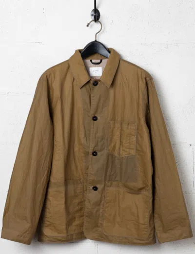 Billy Reid Waxed Chore Jacket - Kelp