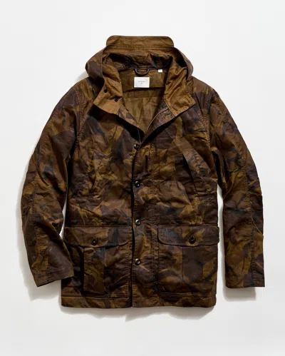Billy Reid Waxed Lodge Jacket In Multi