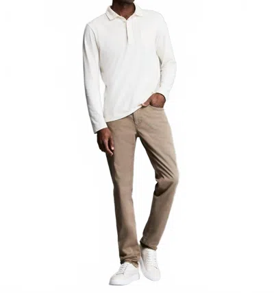 Billy Reid Women's Pensacola Polo Shirt In Tinted White