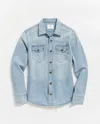 Billy Reid Women's Shoals Denim Shirt In Denim
