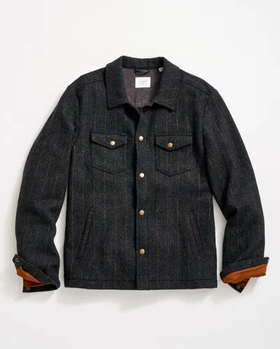 Billy Reid Woodsman Shirt Jacket - Charcoal Multi