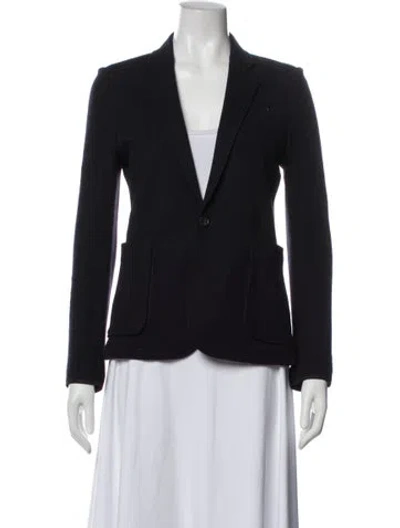 Pre-owned Billy Reid Wool Blazer In Black
