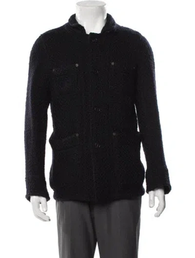 Pre-owned Billy Reid Wool Jacket In Black