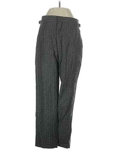 Pre-owned Billy Reid Wool Pants In Gray