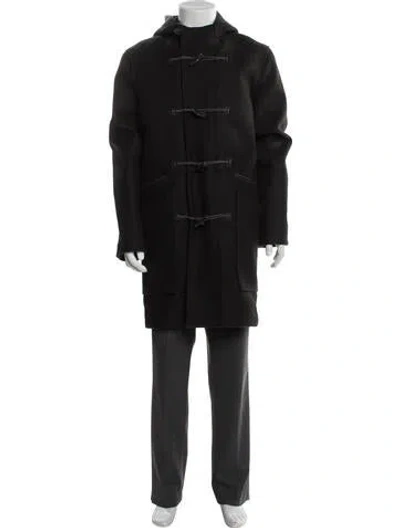 Pre-owned Billy Reid Wool Parka In Gray