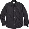 Billy Reid Tuscumbia Linen Shirt Button Down In Black