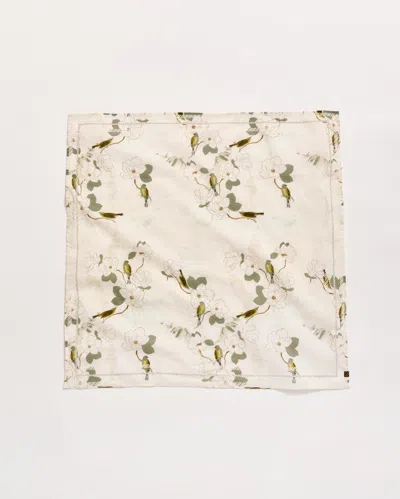 Billy Reid Yellowhammer Flora Bandana In Tinted White/multi