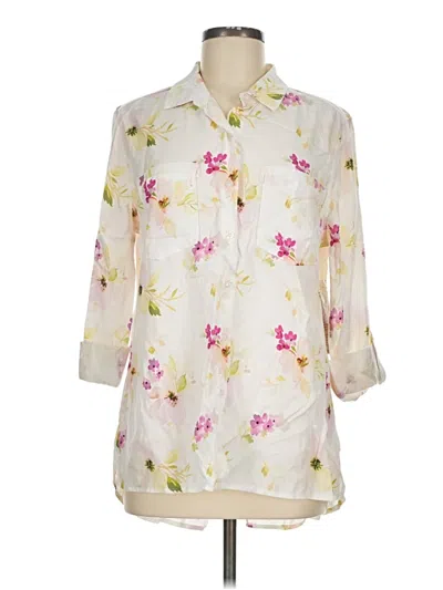 Billy T 3/4 Sleeve Blouse In Ivory