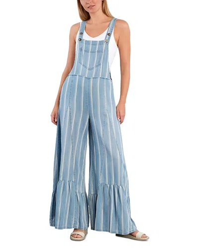Billy T Butterfly Overalls In Blue