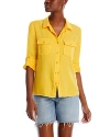 Billy T Charlotte Shirt In Yellow