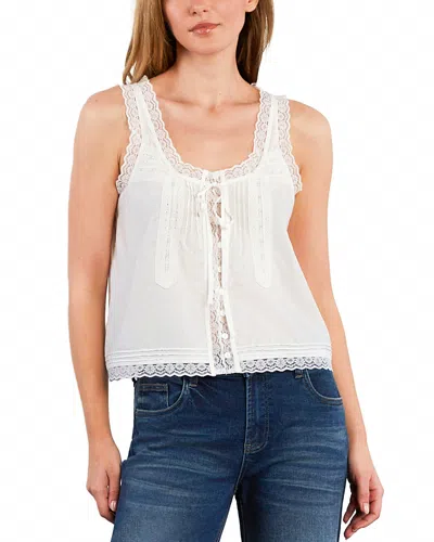 Billy T Cottage Lace Cami In White