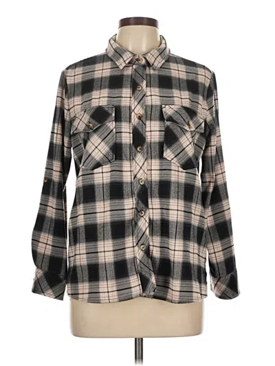 Pre-owned Billy T Long Sleeve Blouse In Black