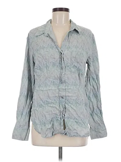 Pre-owned Billy T Long Sleeve Blouse In Gray