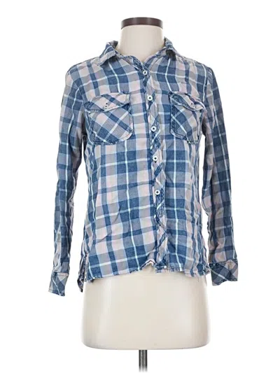 Pre-owned Billy T Long Sleeve Button Down Shirt In Blue