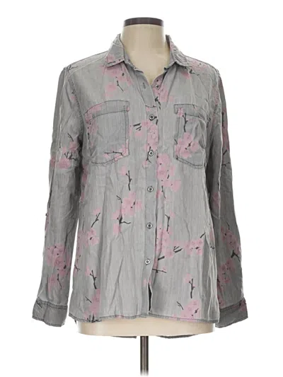 Pre-owned Billy T Long Sleeve Button Down Shirt In Gray