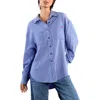 Billy T Maybe Tomorrow Stripe Shirt In Nice Blue Stripe