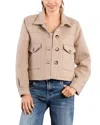 Billy T Soft Country Jacket In Brown