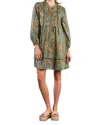 Billy T Sunshine A Line Dress In Green