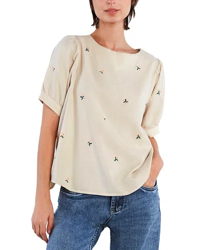 Billy T Sweet Rose Top In Neutral
