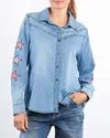 Billy T The Stars Align Denim Shirt In Blue