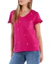 Billy T Twinkle Stars Tee In Very Berry