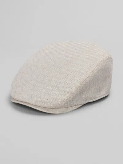 Biltmore Linen-blend Ivy Cap In Sand