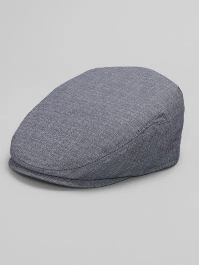 Biltmore Tonal Check Ivy Cap In Blue