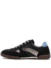 Bimba Y Lola 13 16 Indoor Metallic-panel Sneakers In Black