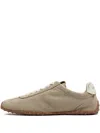 Bimba Y Lola 13 29 Suede Leather Sneakers In Neutral