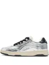 Bimba Y Lola Leather 13 57 Cupsole Sneaker In Silver