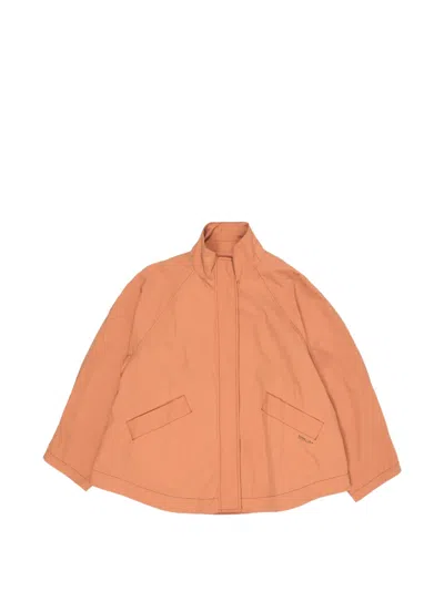 Bimba Y Lola A-line-shape Jacket In Orange