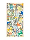 Bimba Y Lola Animal-print Floral Scarf In Multi