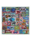 Bimba Y Lola Animal-print Silk Scarf