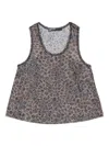 Bimba Y Lola Animal Print Tank Top
