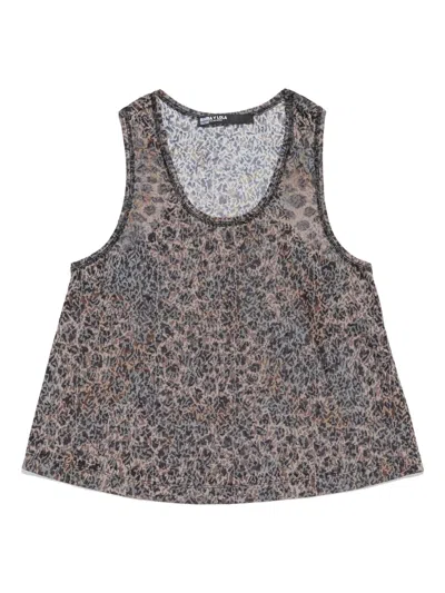 Bimba Y Lola Animal Print Tank Top