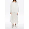 Bimba Y Lola Asymmetric 2 1 Dress In White