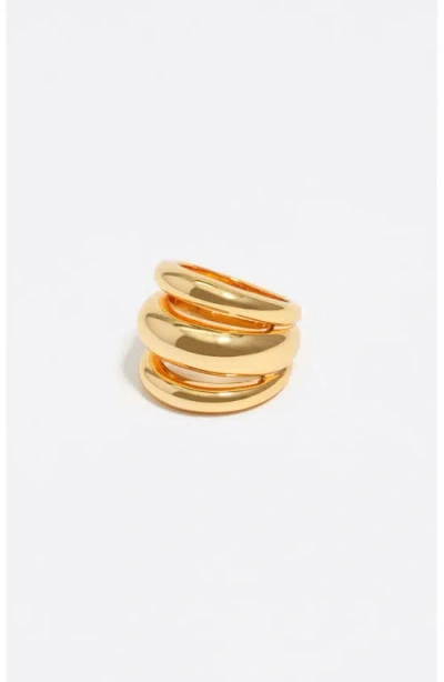 Bimba Y Lola Bands Ring In Gold