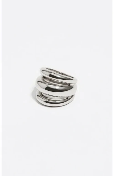Bimba Y Lola Bands Ring In Metallic