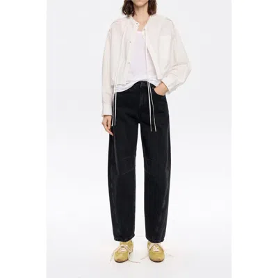 Bimba Y Lola Barrel Jeans In Black