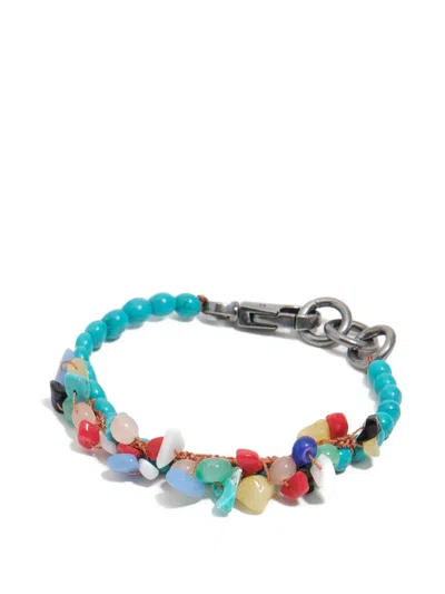 Bimba Y Lola Beaded Charm Bracelet In Multi